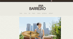 Desktop Screenshot of anabarreiro.com