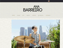 Tablet Screenshot of anabarreiro.com